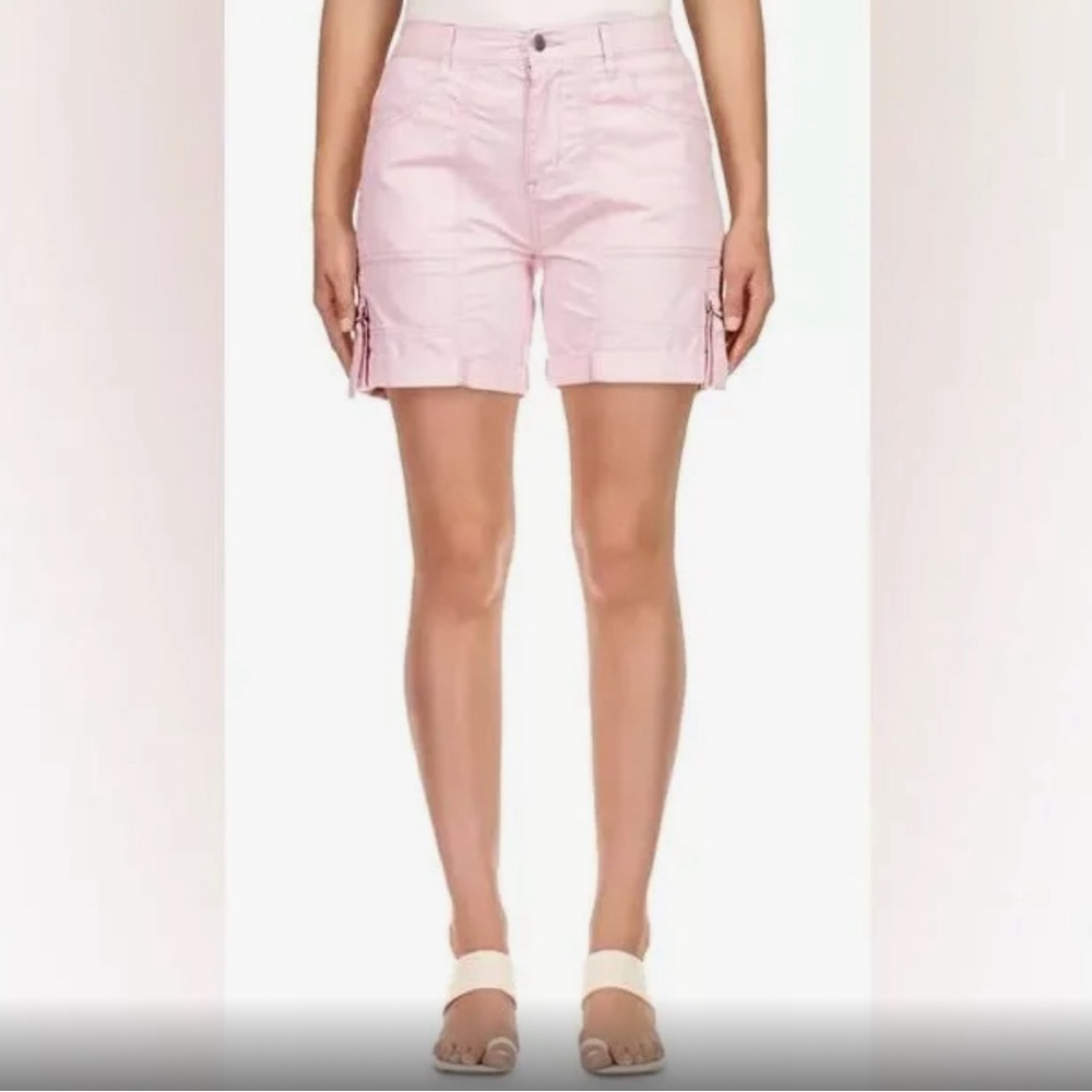 Sanctuary Pink Cargo Shorts